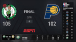 Celtics  Pacers Game 4  NBAConferenceFinals presented by Google Pixel on ESPN Live Scoreboard  NBA
