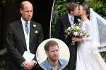 Prince William attends Hugh Grosvenors wedding after estranged brother Harry declined invitation  Page Six Prince William attends Hugh Grosvenors wedding after estranged brother Harry declined invitation  Page Six