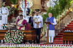 Modi sworn in as prime minister for third term after poll disappointment  The Washington Post
