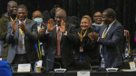 South Africas President Ramaphosa is reelected for second term after a dramatic late coalition deal The Associated Press South Africas President Ramaphosa is reelected for second term after a dramatic late coalition deal The Associated Press