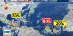 New tropical disturbance forms in Atlantic as potential Tropical Storm Beryl looms nearby  Fox Weather