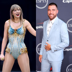 See Travis Kelce Celebrate Taylor Swift Backstage at the Eras Tour in Dublin  E Online  E NEWS