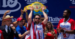 Patrick Bertoletti wins Nathans Hot Dog Eating Contest with 58 as Miki Sudo sets new womens division record with 51  CBS New York Patrick Bertoletti wins Nathans Hot Dog Eating Contest with 58 as Miki Sudo sets new womens division record with 51  CBS New York