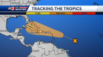 National Hurricane Center tracking tropical disturbance moving west  WESH 2 Orlando