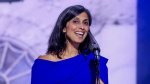 Usha Vance defends husbands childless cat ladies comment as a quip in first solo interview  CNN
