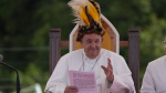 Pope arrives in the remote jungles of Papua New Guinea with a ton of humanitarian aid and toys The Associated Press Pope arrives in the remote jungles of Papua New Guinea with a ton of humanitarian aid and toys The Associated Press