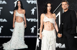 Katy Perry looks shipwrecked in wet and wild look on the 2024 VMAs red carpet with Orlando Bloom  Page Six