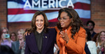 Kamala Harris joins Oprah Winfrey in emotional campaign event  Reuters