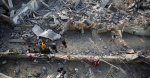 After a year of war Gazans wonder how to deal with tonnes of rubble  Reuters