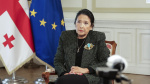Georgias president accuses Russia of election meddling and urges the West to back protests The Associated Press Georgias president accuses Russia of election meddling and urges the West to back protests The Associated Press