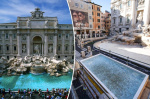 Romes Trevi fountain replaced by ugly municipal pool  as officials plan to charge admission  New York Post