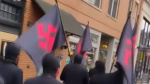 With swastika flags and bellowed slurs neoNazi marchers strode through Columbus Ohios governor and officials condemn it  CNN With swastika flags and bellowed slurs neoNazi marchers strode through Columbus Ohios governor and officials condemn it  CNN