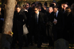 Liam Paynes One Direction bandmates among the mourners at singers funeral  KTLA Los Angeles
