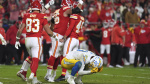 Chiefs win 9th straight AFC West title beating Chargers 1917 on bankshot field goal The Associated Press Chiefs win 9th straight AFC West title beating Chargers 1917 on bankshot field goal The Associated Press