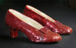 Stolen ruby slippers worn by Judy Garland in The Wizard of Oz are auctioned for 28 million  MLivecom Stolen ruby slippers worn by Judy Garland in The Wizard of Oz are auctioned for 28 million  MLivecom