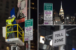MTA holds cheery ceremony to unveil congestion pricing signs  hours before drivers are set to feel the pain  New York Post
