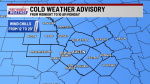 First Cold Weather Advisory issued for Central Texas  KXANcom