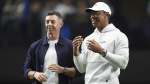 Tiger Woods and Rory McIlroy watch on as The Bay Golf Club wins opening match of hightech indoor TGL golf league  CNN