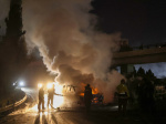 UN commander injured as Lebanese protesters torch car near Beirut airport  Al Jazeera English UN commander injured as Lebanese protesters torch car near Beirut airport  Al Jazeera English