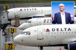 Delta shares plunge 14 after airline slashed profit forecast We saw companies start to pull back  New York Post Delta shares plunge 14 after airline slashed profit forecast We saw companies start to pull back  New York Post