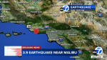 39 magnitude earthquake strikes Malibu area USGS says  ABC7 Los Angeles 39 magnitude earthquake strikes Malibu area USGS says  ABC7 Los Angeles