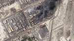 Satellite images reveal destruction after Iran port explosion kills at least 46 AP News Satellite images reveal destruction after Iran port explosion kills at least 46 AP News