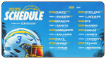 Los Angeles Chargers 2025 Schedule Announced Los Angeles Chargers Los Angeles Chargers 2025 Schedule Announced Los Angeles Chargers