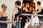 Newly single Orlando Bloom warmly greets Kim Kardashian in Venice after that viral photo checking her out  Page Six Newly single Orlando Bloom warmly greets Kim Kardashian in Venice after that viral photo checking her out  Page Six
