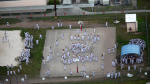 New aerial photos of Alligator Alcatraz immigration detention center show detainees  USA Today