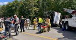 5 are dead dozens more injured after bus rollover crash on NY Thruway troopers say  Syracusecom