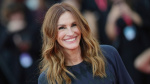 Julia Roberts Wipes Away Tears Blows Kisses and Hugs Luca Guadagnino During 6Minute Venice Standing Ovation for After the Hunt  Variety Julia Roberts Wipes Away Tears Blows Kisses and Hugs Luca Guadagnino During 6Minute Venice Standing Ovation for After the Hunt  Variety