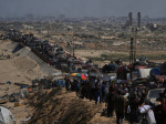 Thousands of Palestinians flee as Israeli bombs rain down on Gaza City  Al Jazeera Thousands of Palestinians flee as Israeli bombs rain down on Gaza City  Al Jazeera