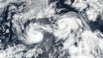 Fujiwhara effect explained Heres what can happen when two hurricanes get too close together  CNN