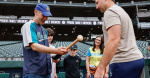 Cal Raleigh rewards fan who caught HR No 60 and then gave it to a kid  The Seattle Times