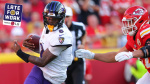 Late for Work Pundits Wonder When Lamar Jackson Suffered Injury  Baltimore Ravens