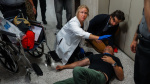 Federal agents grab and shove journalists outside NYC immigration court sending one to hospital  AP News Federal agents grab and shove journalists outside NYC immigration court sending one to hospital  AP News