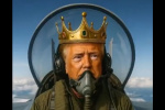 Trump Responds to No Kings AI Video of King Trump Jet Dumps Brown Liquid on Protestors  Variety Trump Responds to No Kings AI Video of King Trump Jet Dumps Brown Liquid on Protestors  Variety