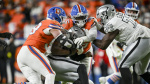 Raiders Broncos each had more penalties than first downs  NBC Sports