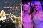Elle and Dakota Fanning get arrested in lacy lingerie looks at Sabrina Carpenter concert  Page Six