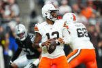 Shedeur Sanders throws 1st NFL TD helps lead Browns to win over Raiders  Yahoo Sports