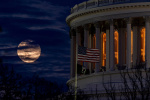 Photos show the last supermoon of the year shining in December skies  The Boston Globe