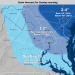 Brace for snow and then a blast of cold in DC area Sunday  The Washington Post