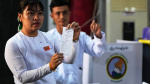 Myanmar holds second round of voting in first general election since military takeover  AP News