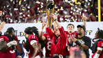 Fernando Mendoza Curt Cignetti Indiana Celebrate CFP Title Win on Campus in Videos Photos  Bleacher Report
