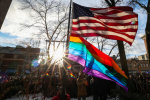 Pride flag flies again at Stonewall Inn challenging federal ban  The Washington Post