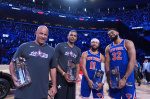 Jalen Brunson lifts Team Knicks to NBA AllStar Shooting Stars Challenge title  New York Post