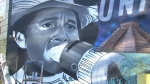 Cesar Chavez mural replaced with Dolores Huerta in Watts Los Angeles after sexual assault allegations  ABC7 Los Angeles