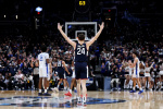 Rain kings Braylon Mullins UConn stun Duke with finalsecond heave  The Washington Post