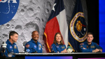 The Artemis II astronauts are set to take questions about their moon journey  CNN