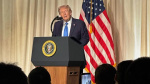 Trump defends crypto legislation at private event featuring boxer Mike Tyson Tether CEO  CoinDesk